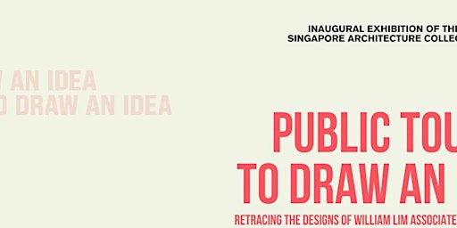 Imagem principal do evento Public Tours | To Draw An Idea Exhibition