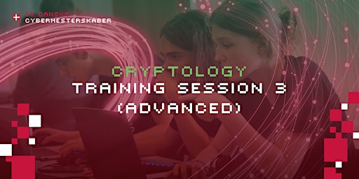 Primaire afbeelding van CRYPTOLOGY TRAINING SESSION 3 (ADVANCED)