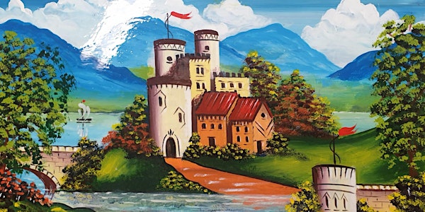 Painting Canal Castles - traditional canal art with Phil Speight
