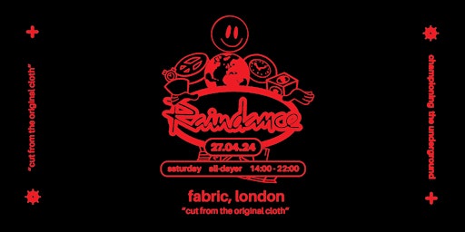 Imagem principal do evento Raindance at fabric