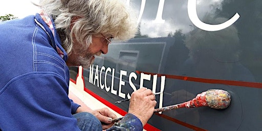 Signwriting - traditional canal art with Phil Speight primary image