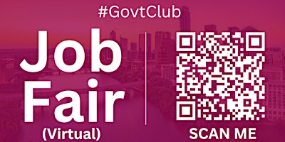 Hauptbild für #GovtClub Virtual Job Fair / Career Expo Event #Austin #AUS
