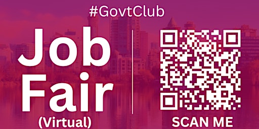 Hauptbild für #GovtClub Virtual Job Fair / Career Expo Event #Vancouver