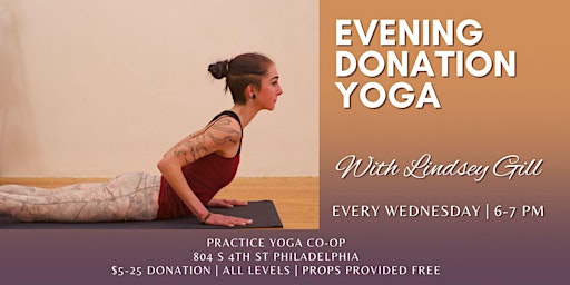 Immagine principale di Wednesday Night Hatha Yoga (Donation-Based) 