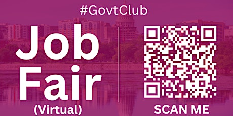 #GovtClub Virtual Job Fair / Career Expo Event #Madison