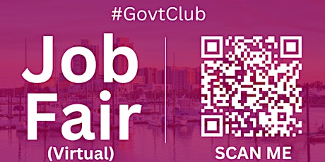 #GovtClub Virtual Job Fair / Career Expo Event #Stamford