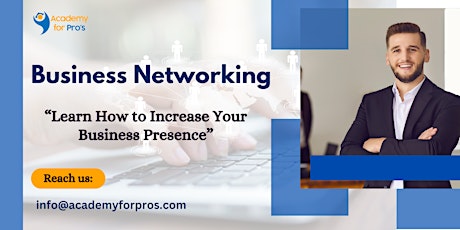 Business Networking 1 Day Training in Singapore