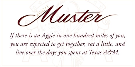 Northern Colorado Texas A&M Muster 2024