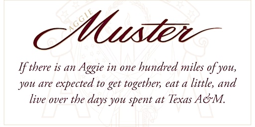 Northern Colorado Texas A&M Muster 2024 primary image