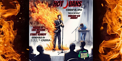 Imagem principal do evento Hot Juans • Spicy Comedy Game Show in English
