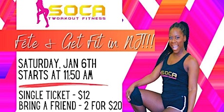 Imagen principal de Soca Tworkout Fitness: Fête and Get Fit in NJ!!!