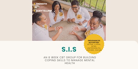 Imagen principal de Strength in Story Telling (S.I.S): A CBT group for building coping skills