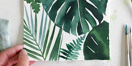 Workshop | Tropical Leaf Studies in Watercolor