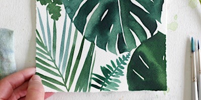 Immagine principale di Workshop | Tropical Leaf Studies in Watercolor 