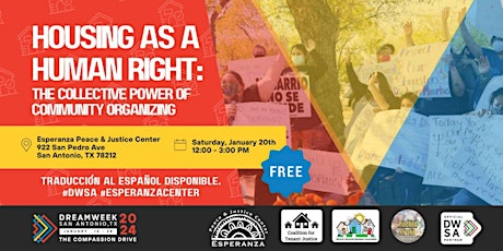 Imagen principal de Housing as Human Right: The Collective Power of Community Organizing