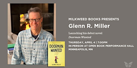 Glenn R. Miller: Book Launch for Doorman Wanted