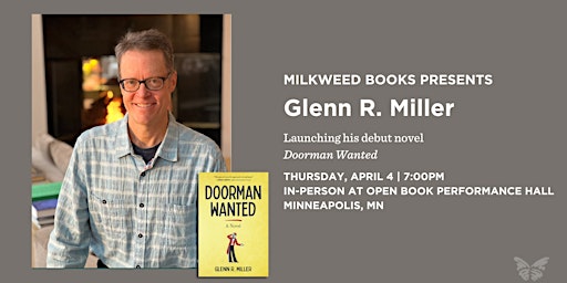 Imagem principal de Glenn R. Miller: Book Launch for Doorman Wanted