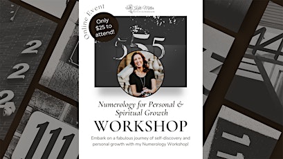 Numerology Workshop for Personal and Spiritual Growth