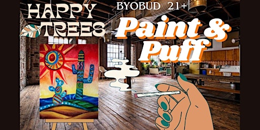 Hauptbild für Paint & Puff Art Class- Psychedelic Desert