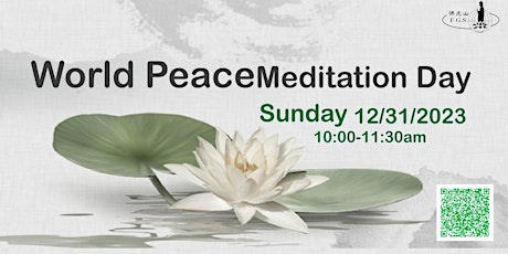 Imagem principal do evento World Peace Meditation Day