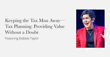Primaire afbeelding van Debbie Taylor: Keeping the Tax Man Away Burlington Watch Party