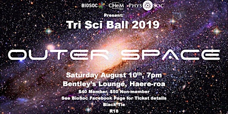 OUTER SPACE Tri Sci Ball 2019 primary image