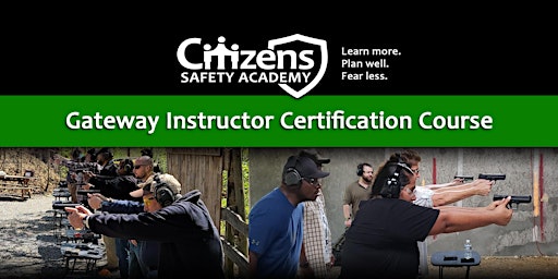 Hauptbild für Gateway Instructor Certification Course (Nashville, TN)