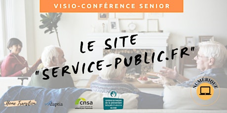 Hauptbild für Visio-conférence senior GRATUITE - Le site "service-public.fr"