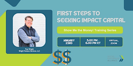 Imagem principal do evento First Steps to SEEKING Impact Capital