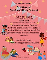 Primaire afbeelding van The Happy Black Parent Children's Book Festival