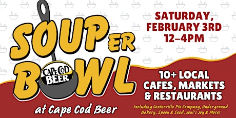 Cape Cod SOUPer Bowl at Cape Cod Beer! primary image