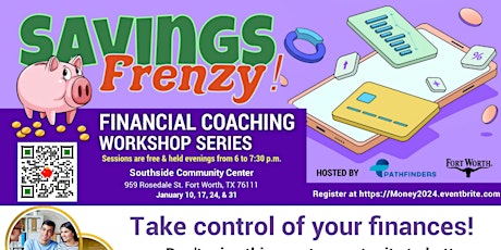Financial Coaching Workshop Series 2024 primary image