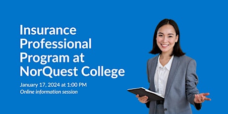 Insurance professional program at NorQuest College primary image