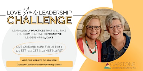 Love Your Leadership Challenge (February 2024) primary image