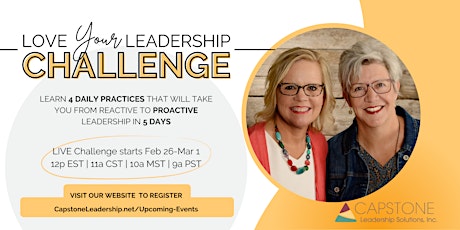 Image principale de Love Your Leadership Challenge (February 2024)