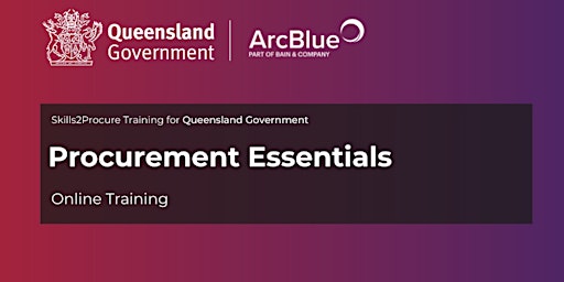 QLD Government | Procurement Essentials primary image