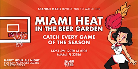 SPANISH MARIE'S MIAMI HEAT GAMES