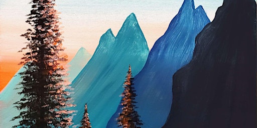 Mystical Mountain View  - Paint and Sip by Classpop!™  primärbild