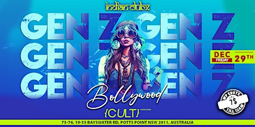 Bollywood Gen Z Party @Cult Nightclub, Sydney primary image