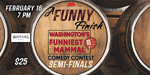 Comedy Competition! WA's Funniest Mammal Semi-Final! primary image