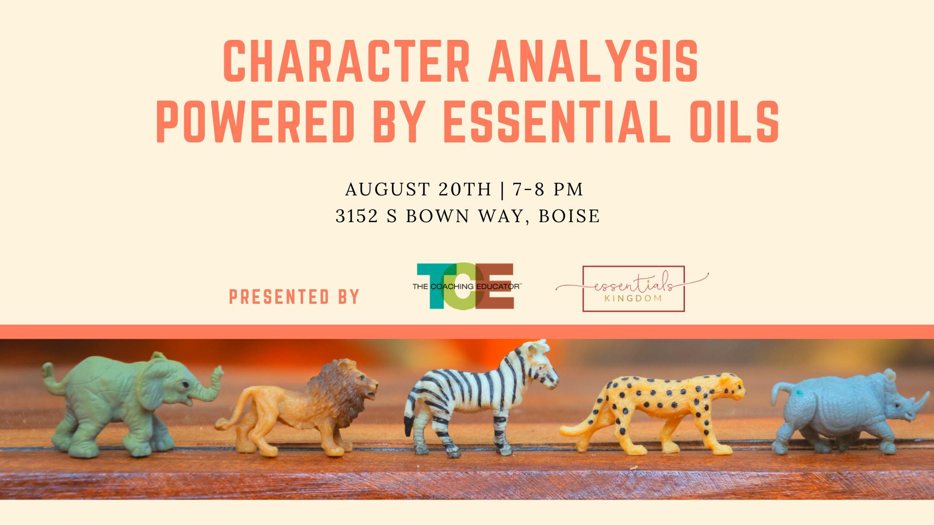 Character Analysis Powered by Essential Oils