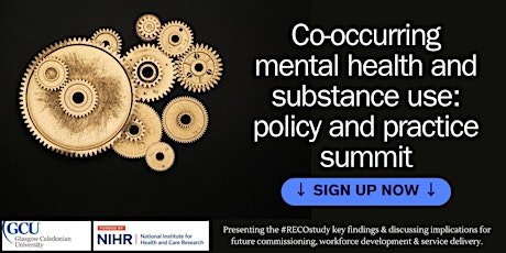 Co-occurring mental health and substance use: policy and practice summit primary image