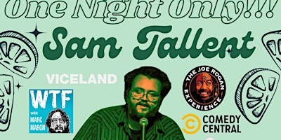 Primaire afbeelding van Sam Tallent One Night Only!