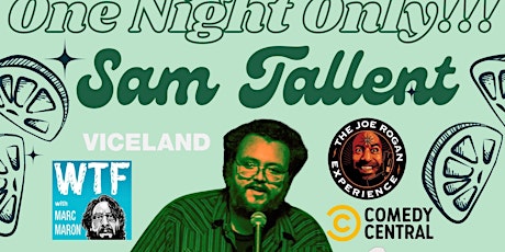 Sam Tallent One Night Only!