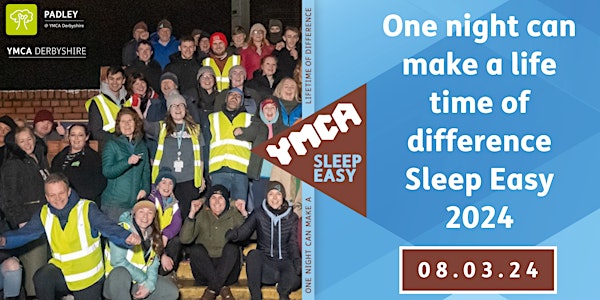 YMCA Derbyshire Sleep Easy 2025