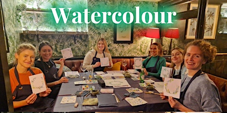 Monthly Watercolour Class - Beginner Friendly