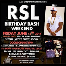 FLY TY HOSTS RSL BIRTHDAY BASH WEEKEND KICKOFF PARTY primary image