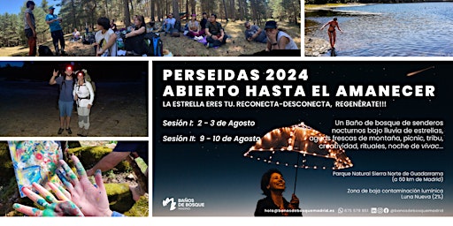 Hauptbild für II Perseidas 2024. Abierto hasta el Amanecer.