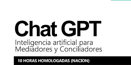 **Chat GPT - Inteligencia Artificial para Mediadores y Conciliadores**