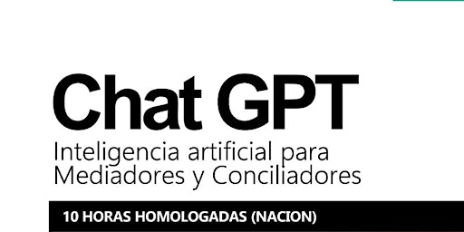 Imagen principal de Chat GPT - Inteligencia Artificial para Mediadores y Conciliadores